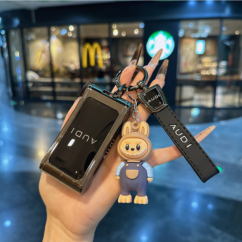 适用26款奥迪e5钥匙套奥迪E5 Sportback汽车钥匙保护壳套扣包男女