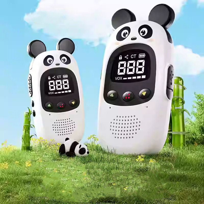 儿童对讲机亲子宝宝可爱电话迷你家用小型户外无线卡通对讲机器
