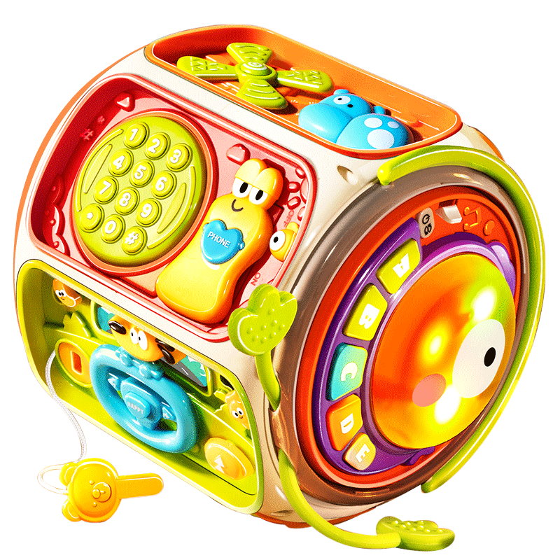 婴儿益智早教宝宝玩具九面体