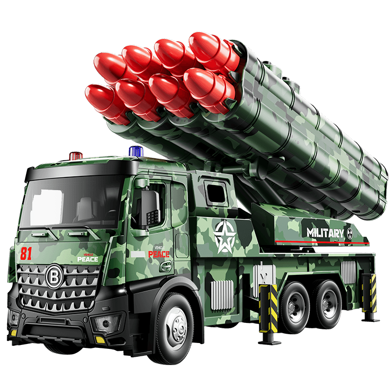 大号儿童合金导弹车玩具车