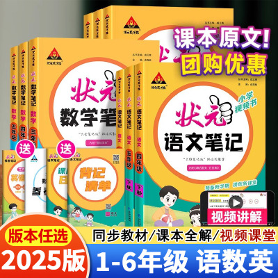2025新版状元语文数学笔记
