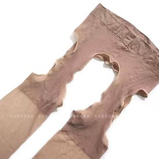 夏四面开裆300斤超薄丝袜镂空加肥加大码 袜吊带袜 高个子透明连裤