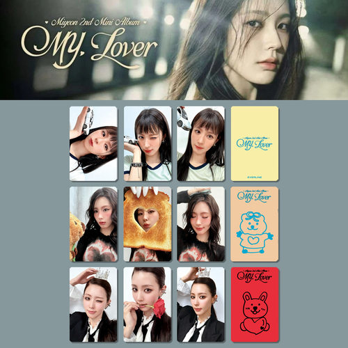 I-DLE赵美延solo2 My lover专辑卡 明信片特典卡收藏卡自印周边