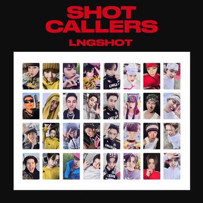 朴宰范LNGSHOT出道专SHOT CALLERS特典卡吴律金律路易自印小卡