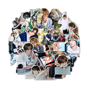 55张TWS贴纸迷你四专辑play hard贴画手账素材金道勋 申惟大头贴