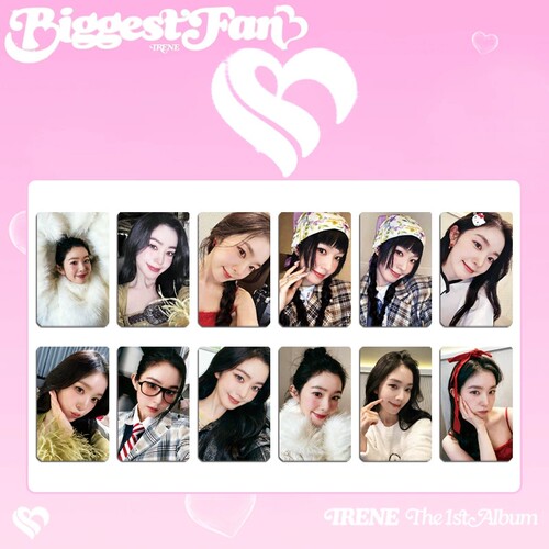 裴珠泫Biggest Fan SOIO卡特典卡专辑卡明信片IRENE周边自印小卡