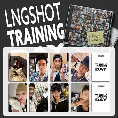 LNGSHOT  Training Day专辑卡EP卡特典卡明信片周边自印卡高颜卡