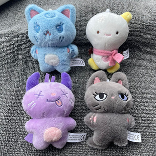 吒 玩偶快闪店柳智敏金玟庭宁艺卓吉赛尔卡通公仔娃娃挂件ins自印