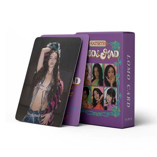 55张KATSEYE小卡2026 Season's Greetings 镭射自印双面卡收藏卡