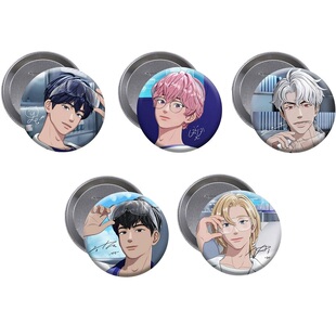 PLAVE徽章 周边PLLI胸针 美迪惠尔MEDIHEAL眼镜吧唧谷子自制胸章