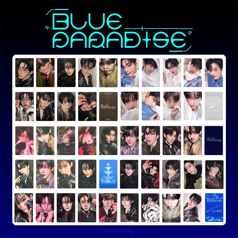 ZB1新专辑BLUE PARADISE周边小卡收藏卡章昊 韩维辰 沈泉锐照片卡