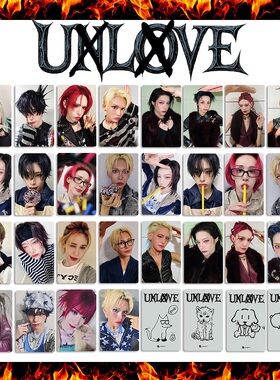 XLOV专辑UXLXVE周边小卡 特典卡 haru同款Jump Up 特典小卡UNLOVE