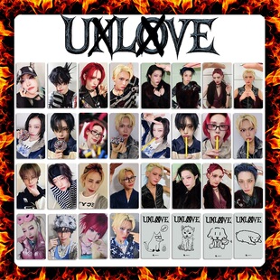 XLOV专辑UXLXVE周边小卡 特典卡 haru同款Jump Up 特典小卡UNLOVE