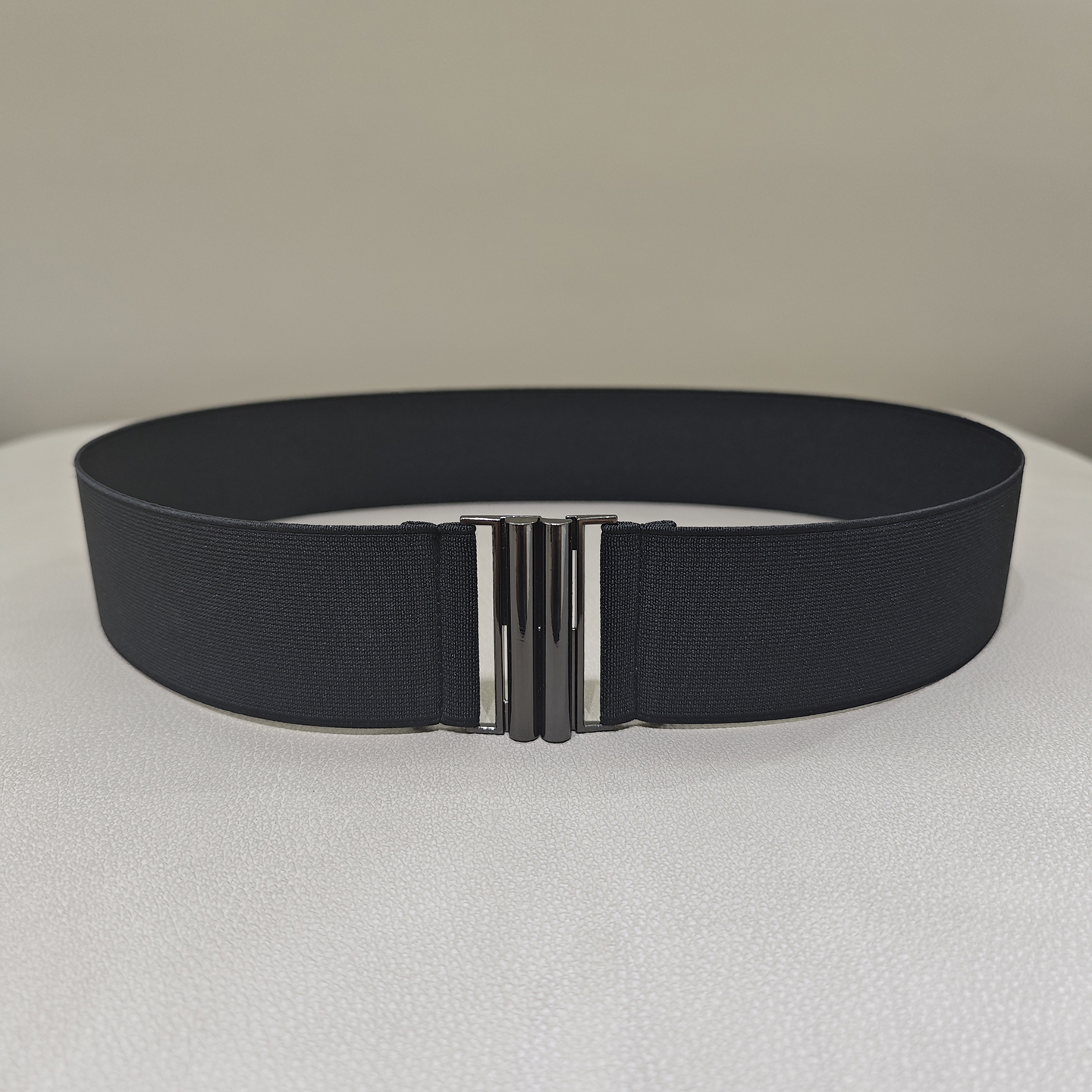 新品5CM宽百搭配裙子松紧腰带有弹力耐用显瘦腰封羽绒服腰带装饰