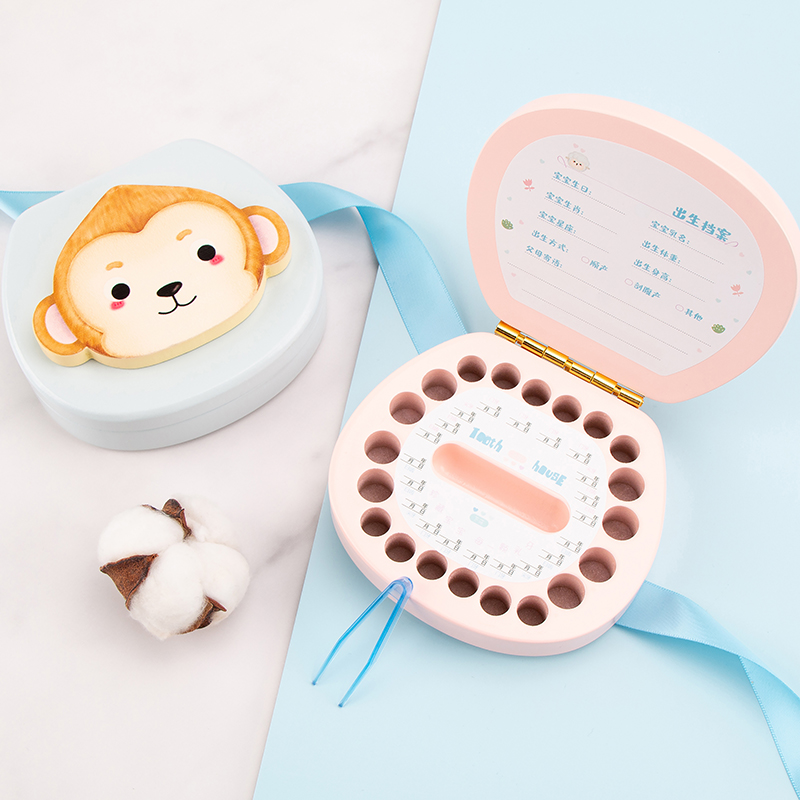 帅帅狗牙齿收纳纪念盒