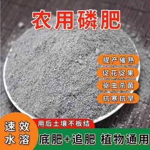 过磷酸钙磷肥农用花卉果树蔬菜通用肥料补钙调酸碱杀菌催花壮苗