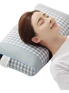 喜偌家纺韩式水洗棉全荞麦壳枕头