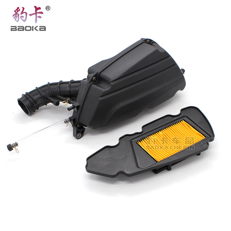 摩托车鬼火空滤器助力车GY6踏板车滤芯心山寨鬼火125 空气滤清器