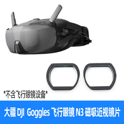 用于大疆DJI 飞行眼镜goggles N3 屈光眼镜片远视散光镜片