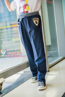 儿童裤 子 长裤 断码 全棉运动裤 清仓 中大童男孩休闲裤 特价