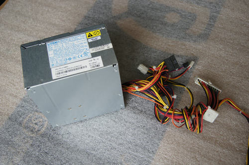 联想电脑电源LITEON源兴 ps-5281-7vr额定280W 静音电源 主机电源