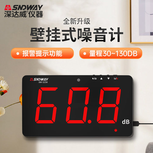 深达威SW-525A壁挂式分贝