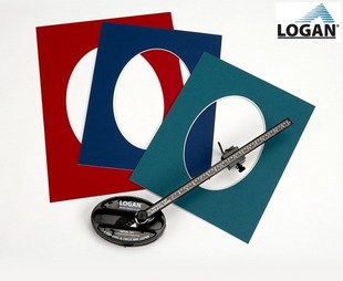 进口Logan卡纸圆刀卡纸切圆形弧形45度切割圆形卡纸切割 美国原装