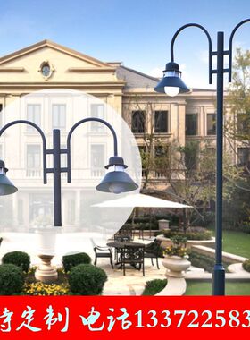 庭院灯户外3米防水高杆景观灯公园别墅小区室外超亮led太阳能路灯