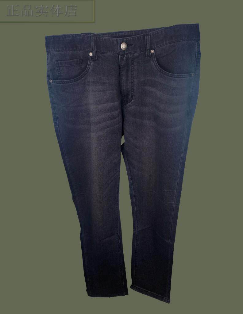 H232061049爱登堡男装2023春装新款修身版牛仔裤男裤长裤