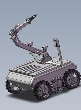探索机器人设计模型01200516三维图纸（SLDPRT文件格式）