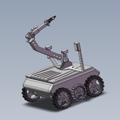 探索机器人设计模型01200516三维图纸（SLDPRT文件格式）