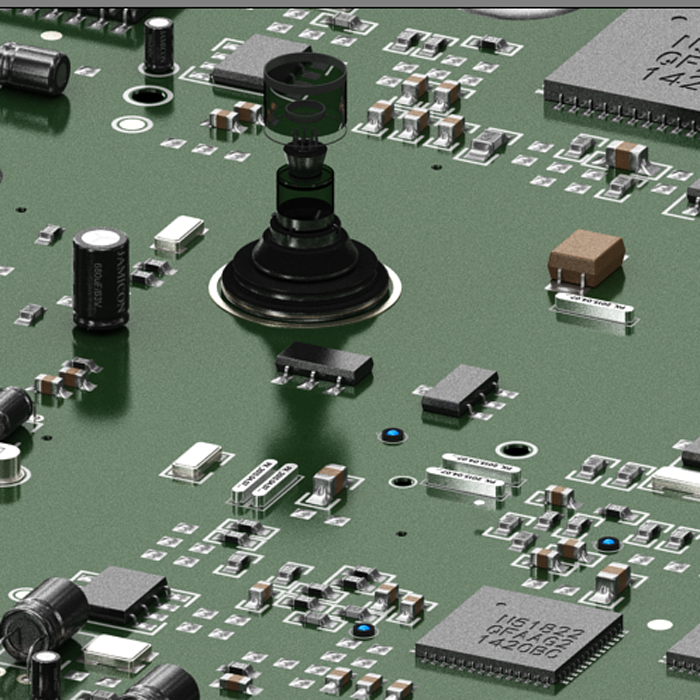 芯片主板模型01200715三维图纸（3DMAX格式）