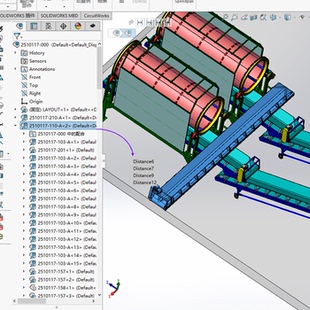 混凝土混合输送机模型01210619三维图纸（STEP/SLDASM格式）