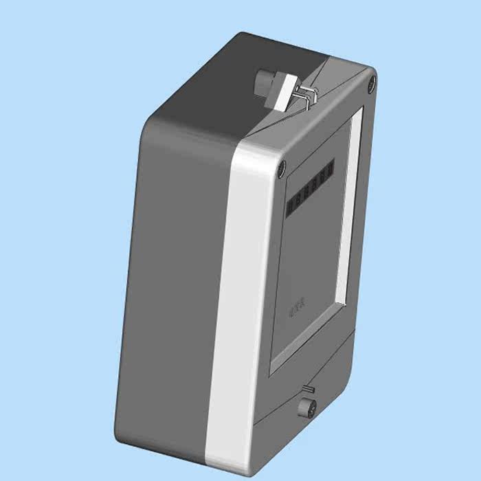 电表模型00120426三维图纸（prt格式）