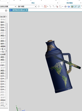 家用老式水壶01210529三维图纸（PRT/STP格式）