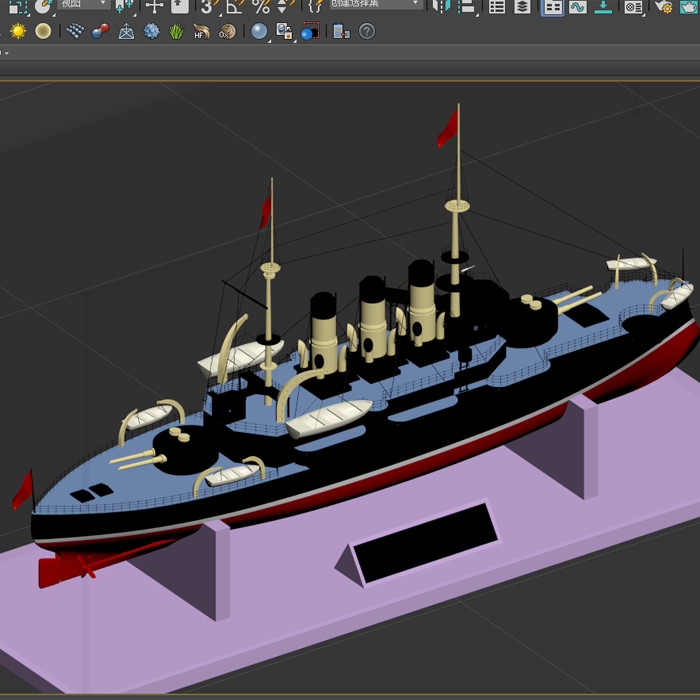 泰坦尼克号01200810三维图纸(3dmax/obj格式)