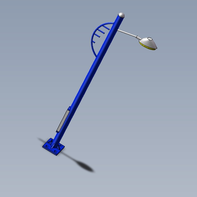 马路旁的路灯01201201三维图纸（SLDPRT格式）