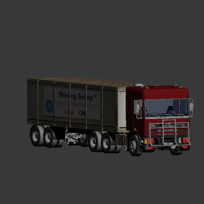 大卡车模型01200517三维图纸（3DMX/OBJ格式）