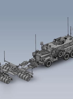 装甲车设计模型图01200506三维图纸（SLDASM 文件格式）