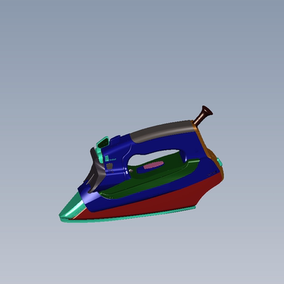 电烫斗设计模型图01200601三维图纸（igs格式）