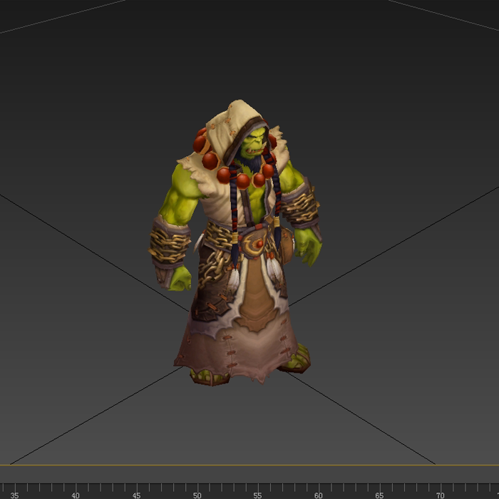 魔兽世界萨尔模型01200609三维图纸(3dmax/obj格式)