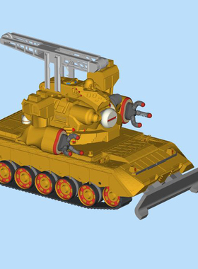 履带战车模型01200516三维图纸（IGES格式）