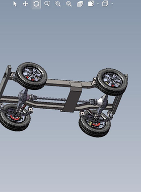 赛车底盘（详解）设计模型01200529三维图纸（SLDASM文件格式）