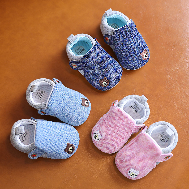 新生婴儿儿鞋子春秋软底0一1岁宝宝学步鞋女男春季春款0八3个月12