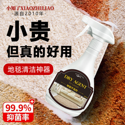 【好物体验专享】地毯清洁剂干洗剂免洗强力去污神器布艺清洗剂