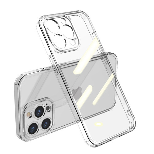 适用iPhone透明玻璃手机壳