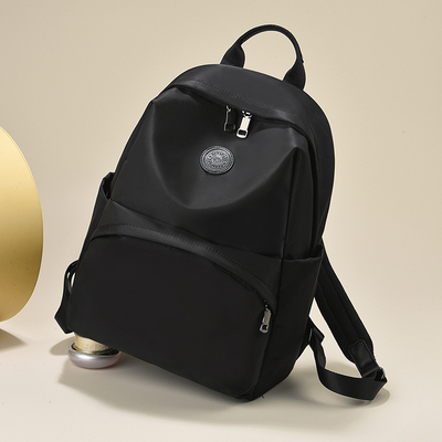 高级感进口防水尼龙布双肩包女牛津布大容量休闲旅行背包2025新款