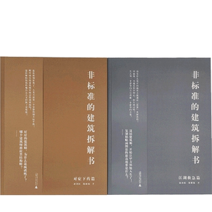 非标准的建筑拆解书 对症下药篇+江湖救急篇 两本一套 建筑大师作品解剖 建筑设计书籍
