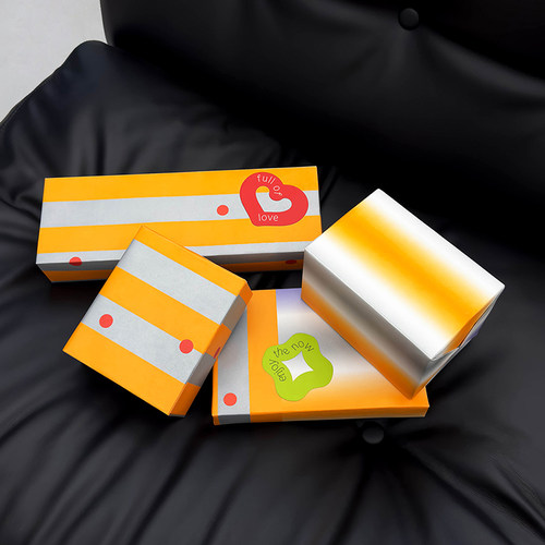 【现货】PaperPlay 原创条纹包装纸 生日圣诞 礼物包装包书纸