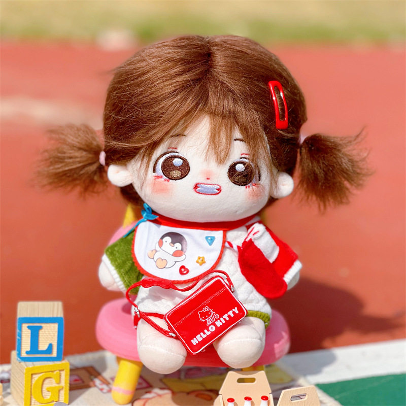 原创炸毛宋亚轩棉花娃娃20cm正品长发宋小帅毛绒宝宝送出生证